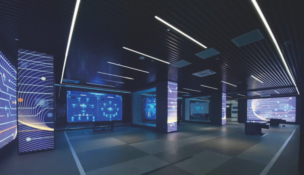 廣州市知識城國際數(shù)字樞紐體驗(yàn)廳插圖(2)