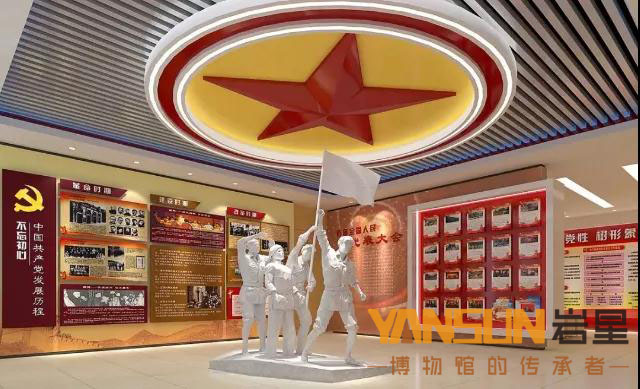 巖星建設(shè)|黨建文化展廳設(shè)計(jì)的幾大思路插圖(5) 巖星建設(shè)|黨建文化展廳設(shè)計(jì)的幾大思路插圖(5)