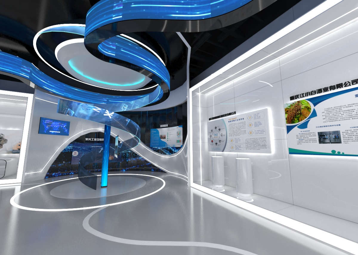 企業展廳設計必須具有企業的特色插圖(1)