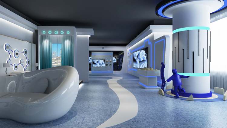 博物館展廳展館怎樣設計塑造插圖