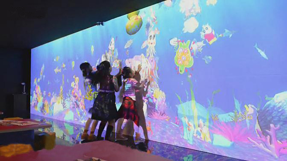 墻面互動投影在展廳設(shè)計中的運用插圖(1) 墻面互動投影在展廳設(shè)計中的運用插圖(1)