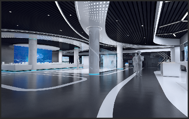 企業展廳設計推陳出新的設計手法插圖(2) 企業展廳設計推陳出新的設計手法插圖(2)